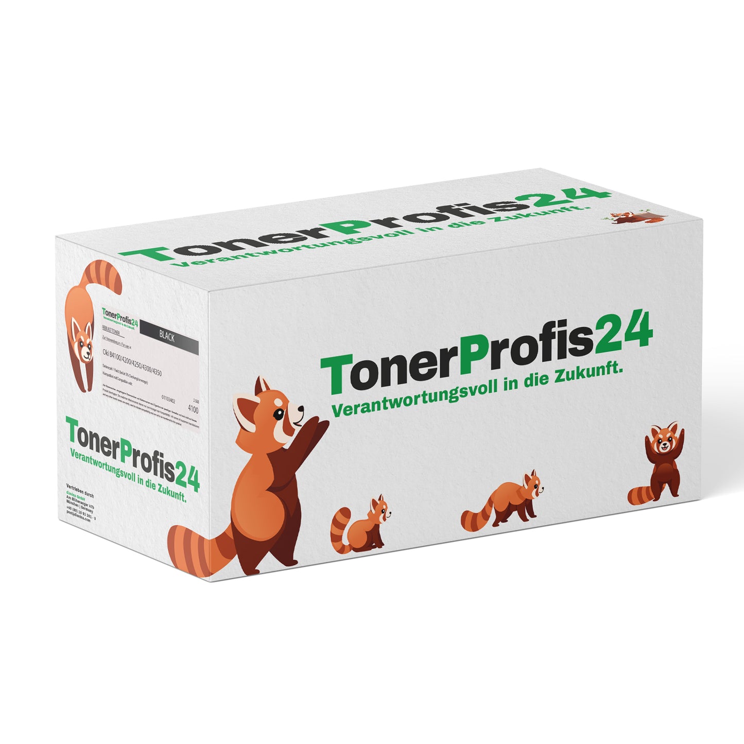 TonerProfis24 ReFill  Toner * als Ersatz für Oki 45396202 * Farbe: magenta